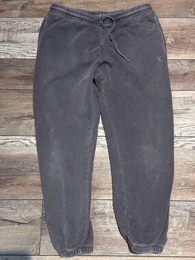 Kith Charcoal Gray Drawstring Joggers